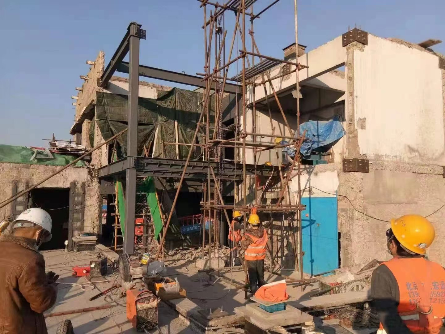 南坤镇二手钢结构改造和加固方式